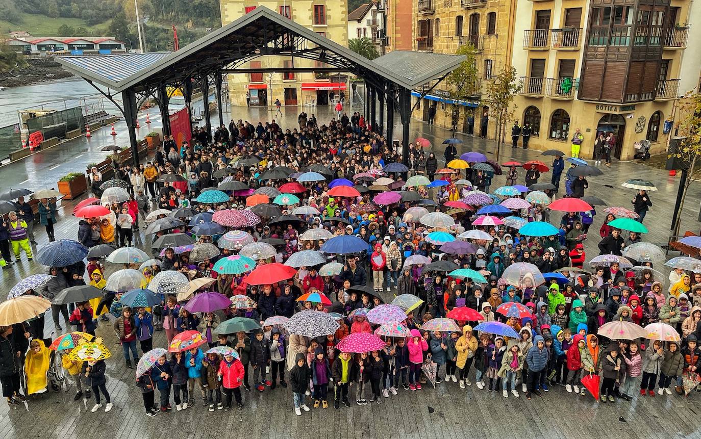 Concentración en Orio. 