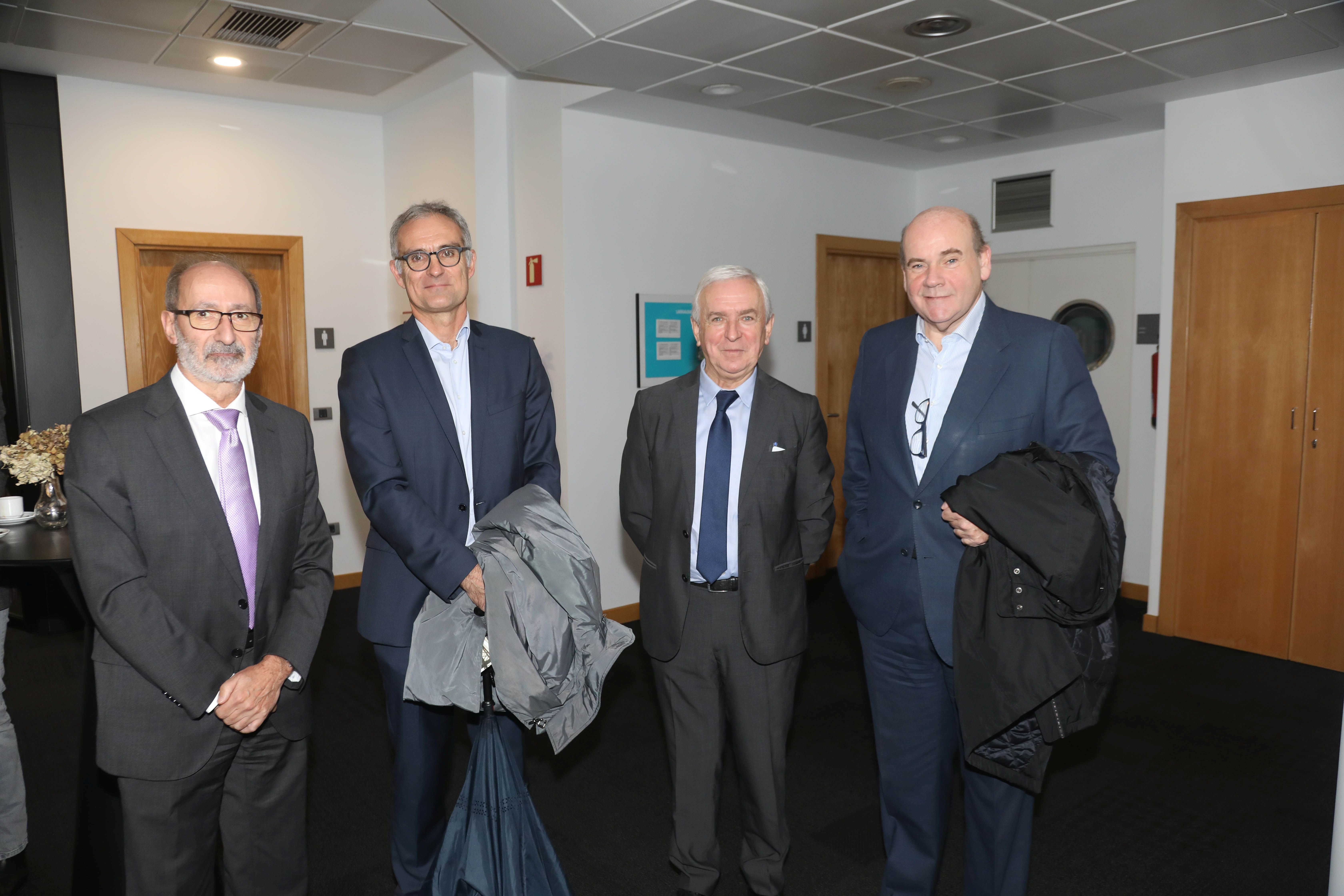 Eduardo Junkera, Iñaki Alava, Esteban Heredia y Antxon Elosegui. 