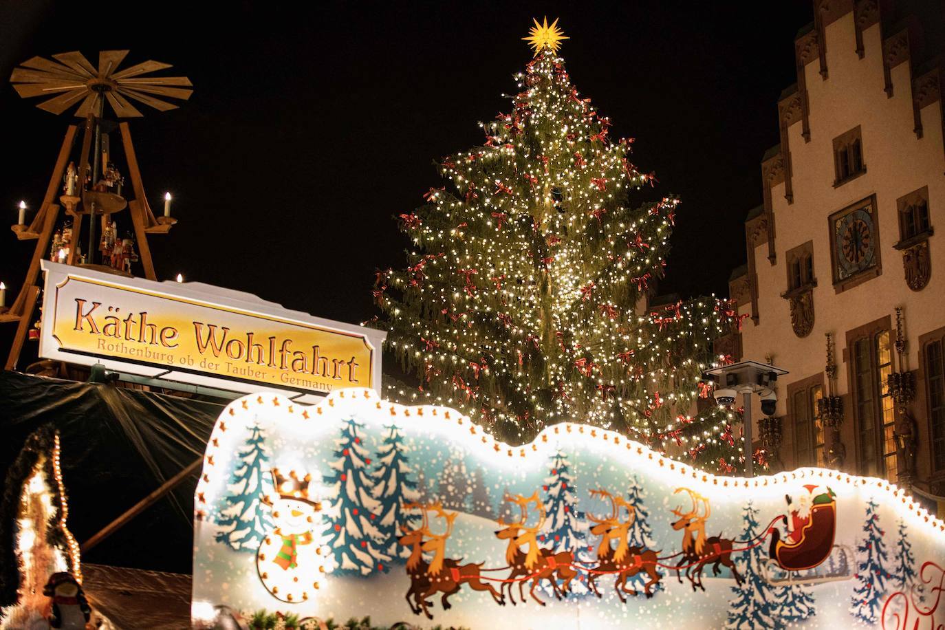 13.- Mercado navideño de Frankfurt (Alemania)