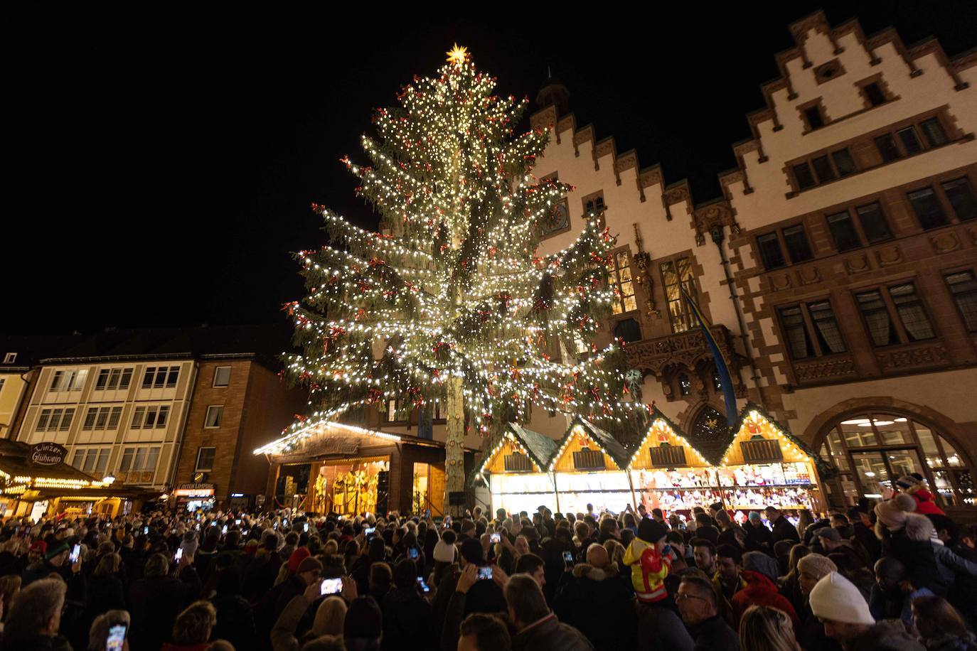 13.- Mercado navideño de Frankfurt (Alemania)