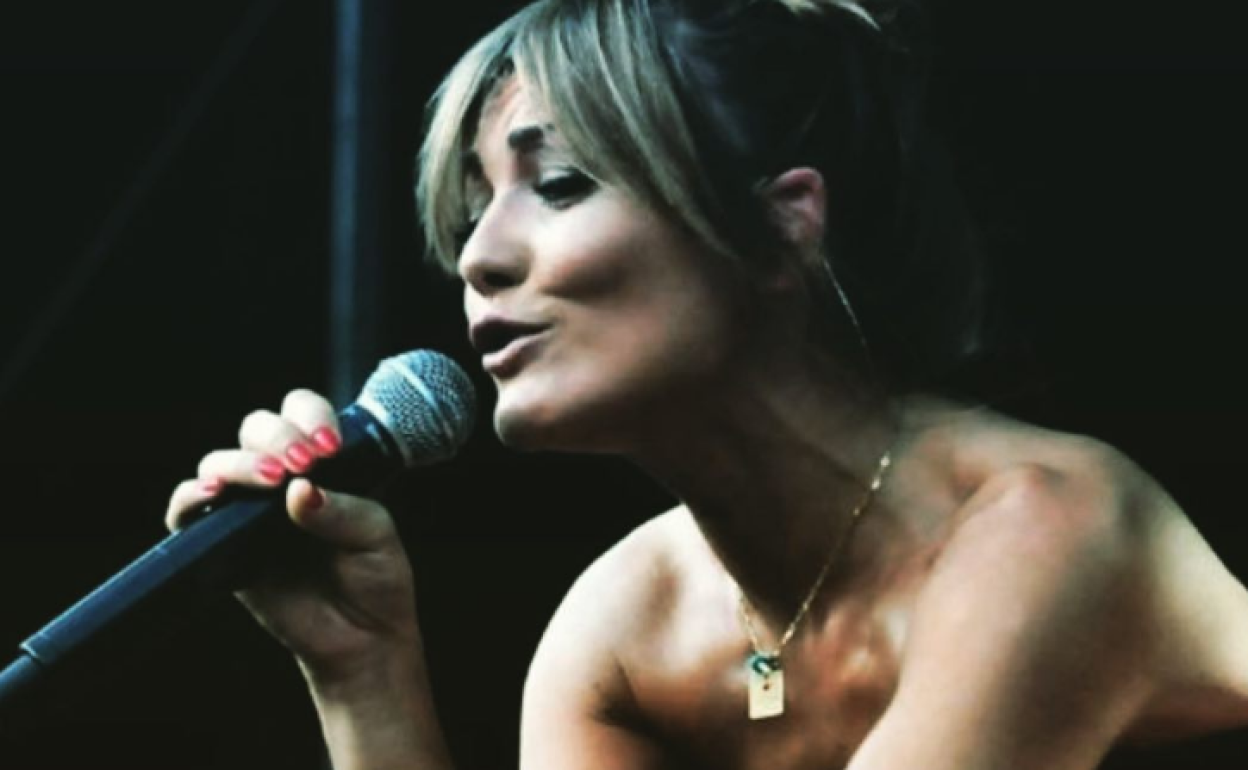 Amaia Montero, durante un concierto. 