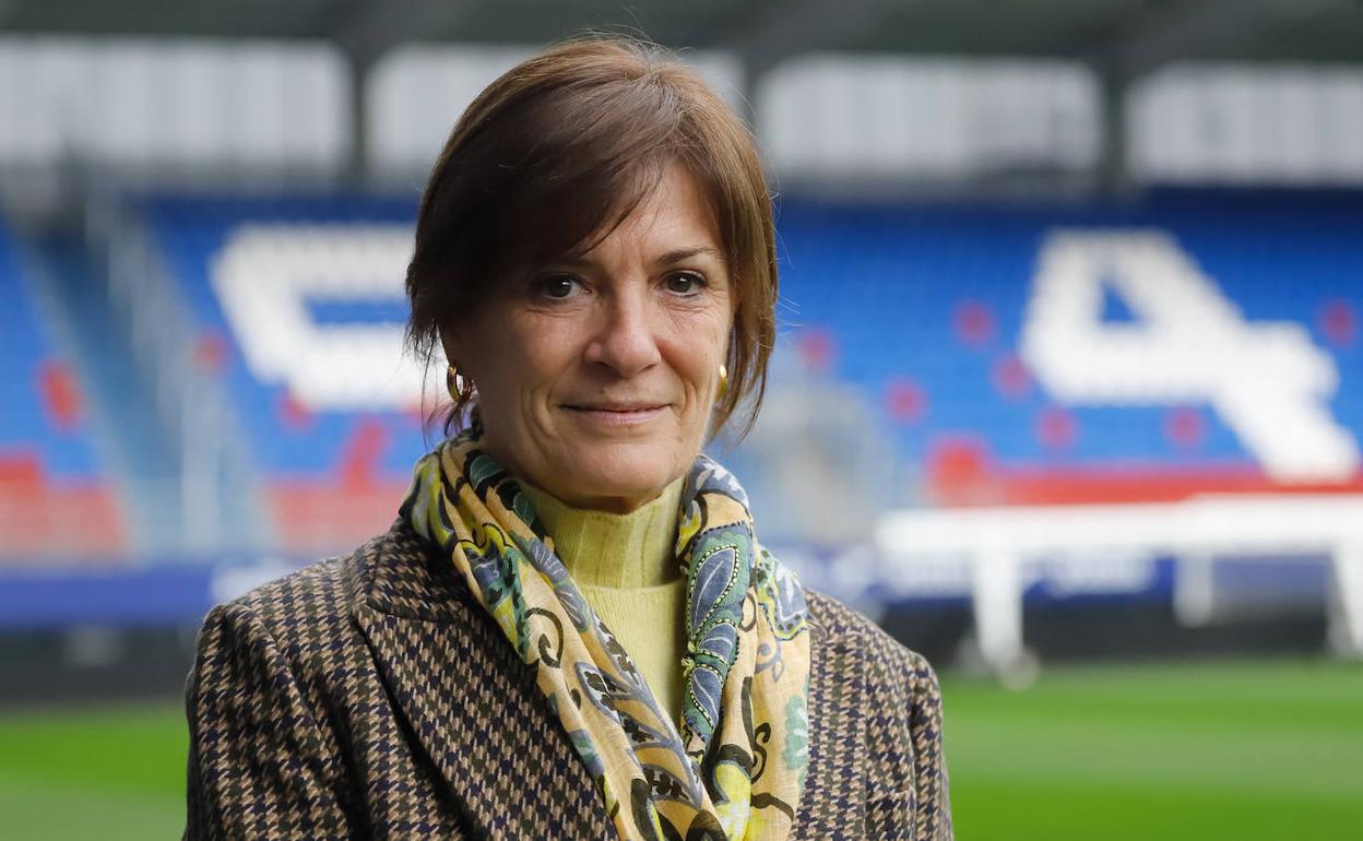 Amaia Gorostiza seguirá presidiendo el Eibar tras ser recientemente reelegida como presidenta. 