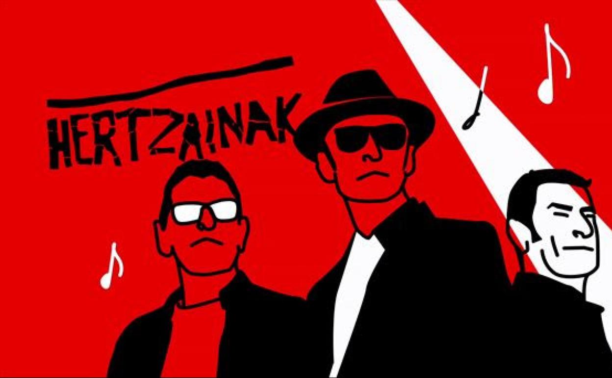 'Azkena gure alde': Hertzainaken kontzertua zuzenean ikusiko ahal izango da