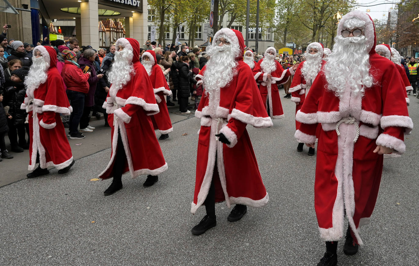 Fotos: Santa Claus asoma por medio mundo