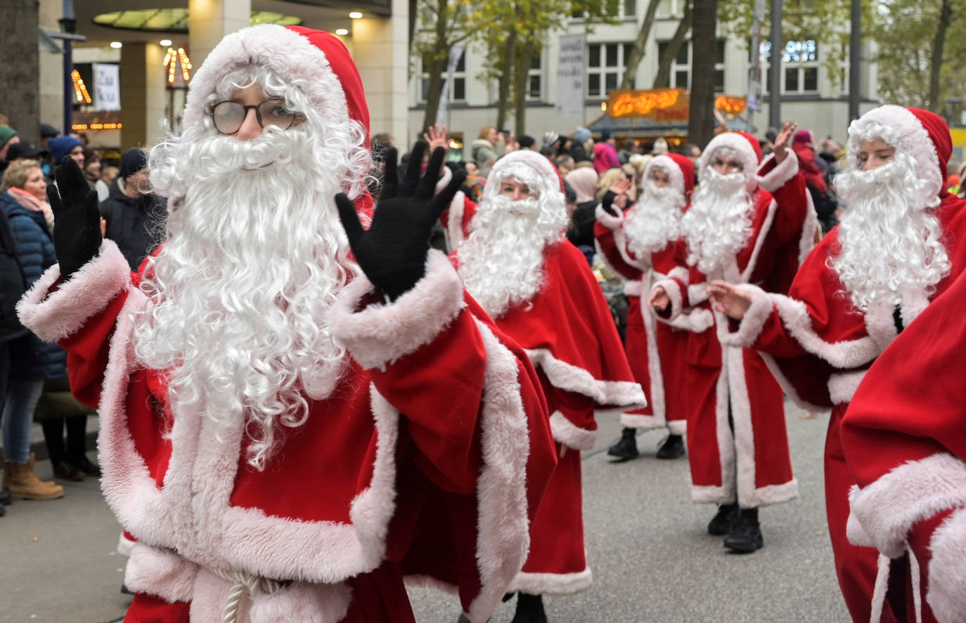 Fotos: Santa Claus asoma por medio mundo