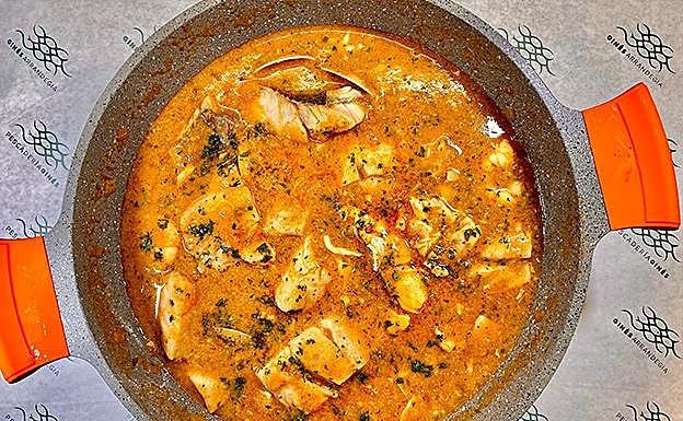 Receta de corvina a la marinera