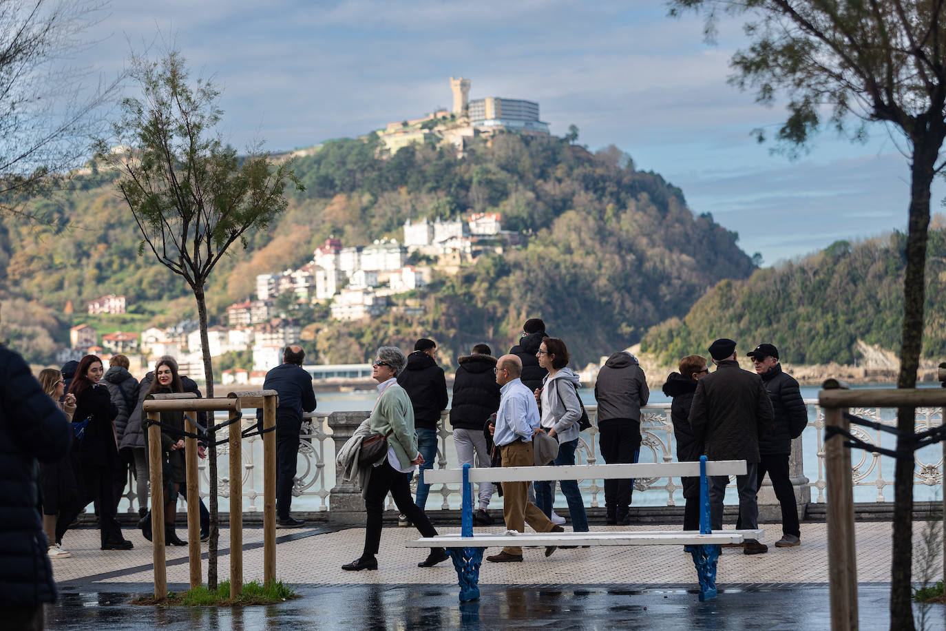 Fotos: Primer día de fiesta para los turistas en Donostia