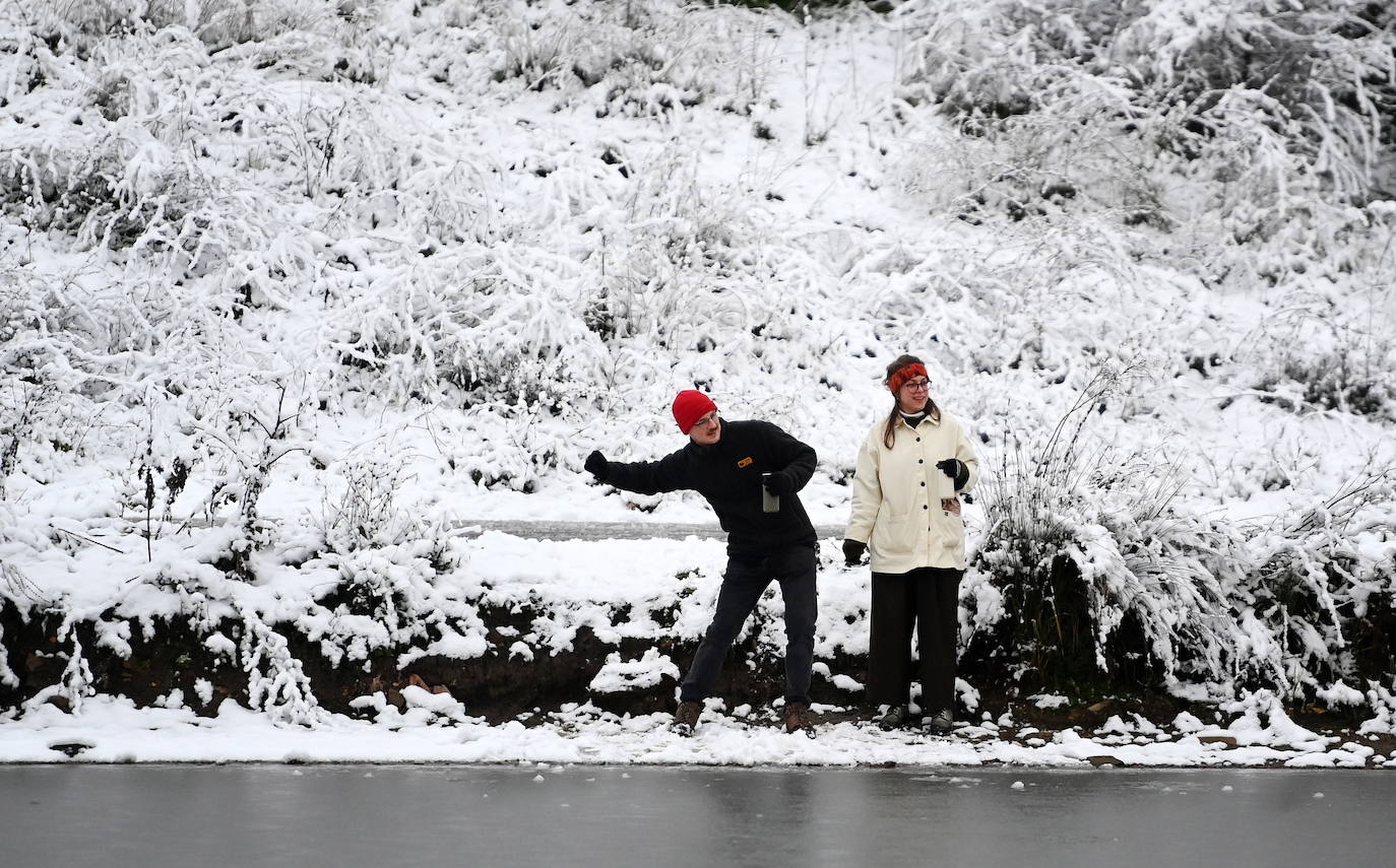 Fotos: Espectacular nevada en Londres