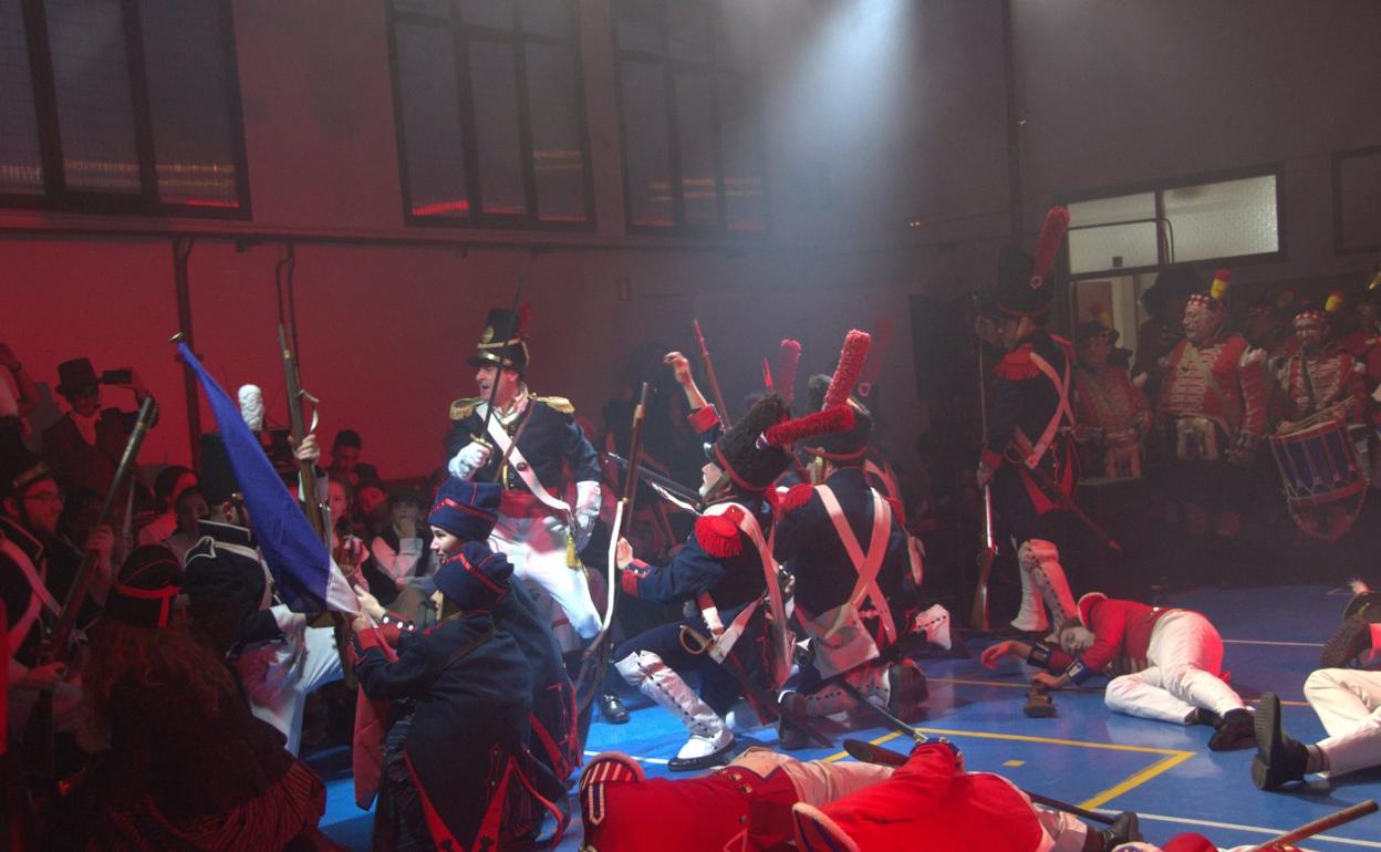 Imagen de los ensayos del musical a cargo de Bergara Antzerki Musikala. 