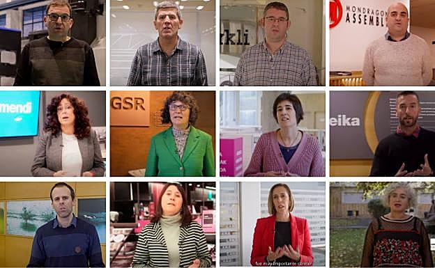 Vídeo publicado por la Corporación Mondragon con trabajadores de las distintas empresas de la cooperariva. 