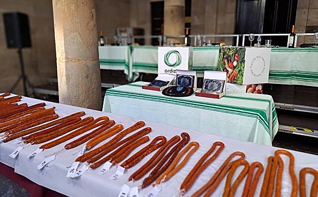 Txistorras participantes en el concurso. 