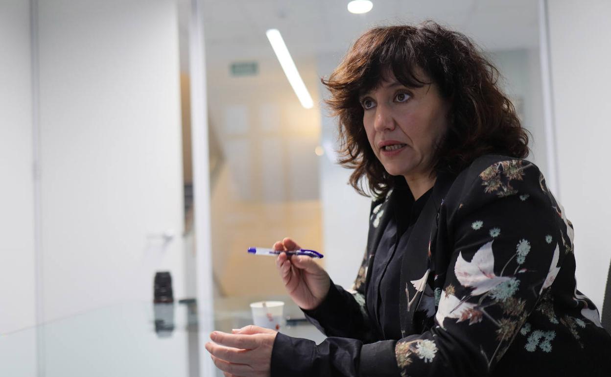 Idurre Eskisabel elkarrizketan.