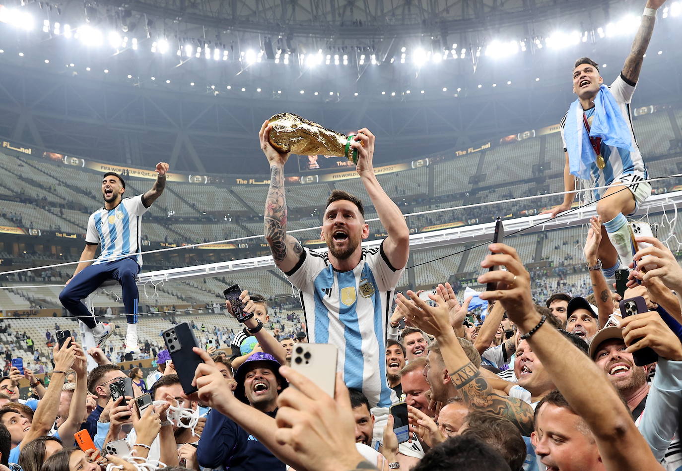 Fotos: Las mejores imágenes de la final del Mundial de Qatar entre Argentina y Francia