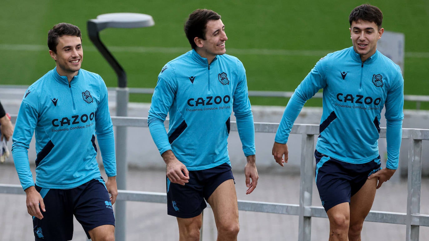 Fotos: Las mejores imágenes del entrenamiento de la Real Sociedad