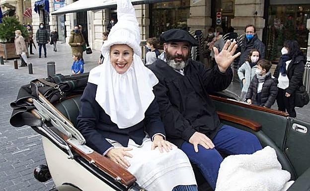 Olentzero y Mari Domingi responden este viernes a las preguntas de los niños en Diariovasco.com