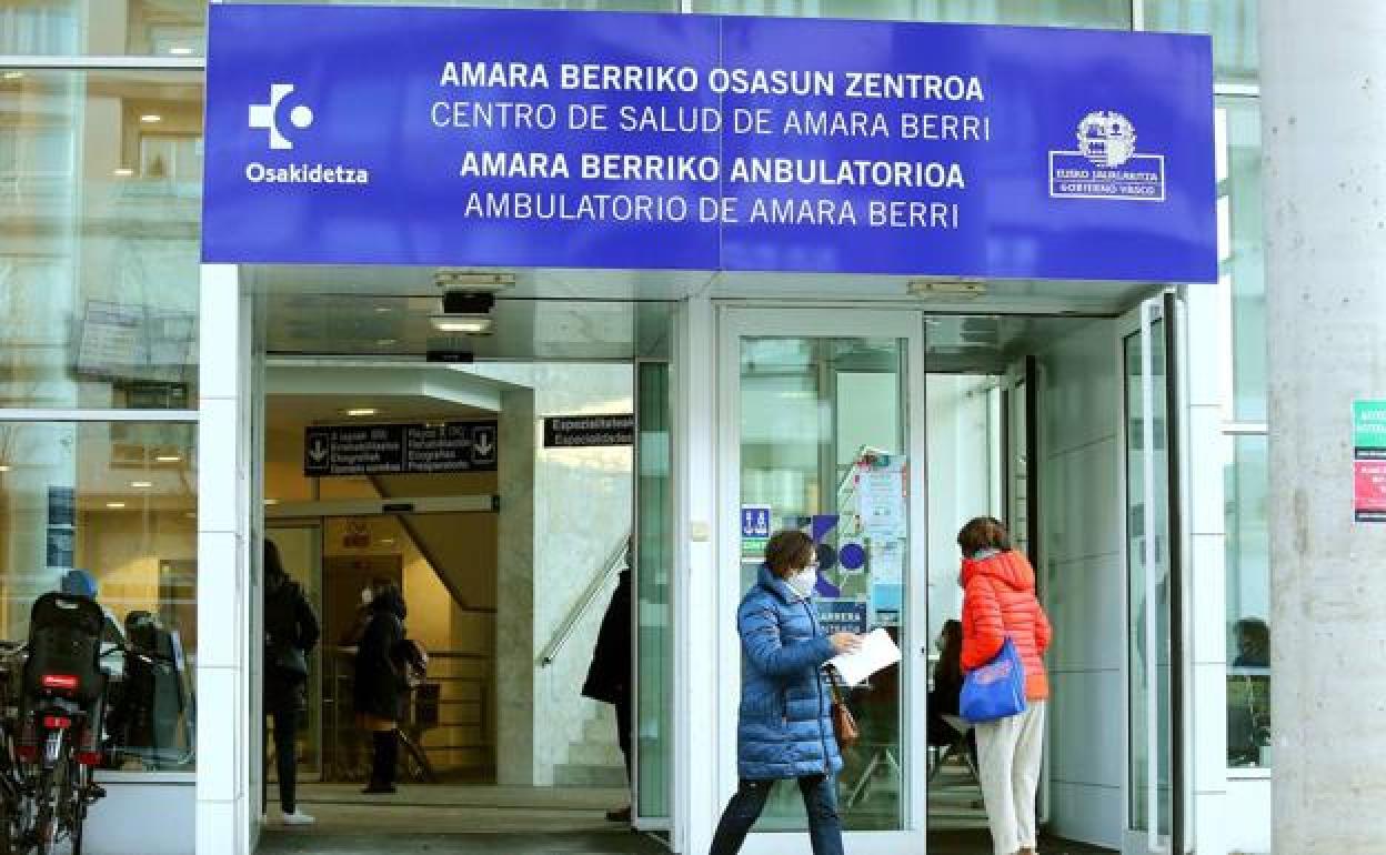 Ambulatorio de Amara Berri, en Donostia.