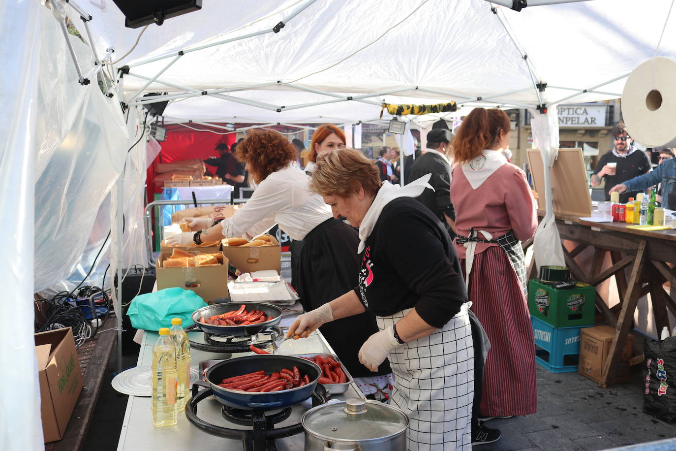 Fotos: Errenteria se vuelca con Santo Tomás