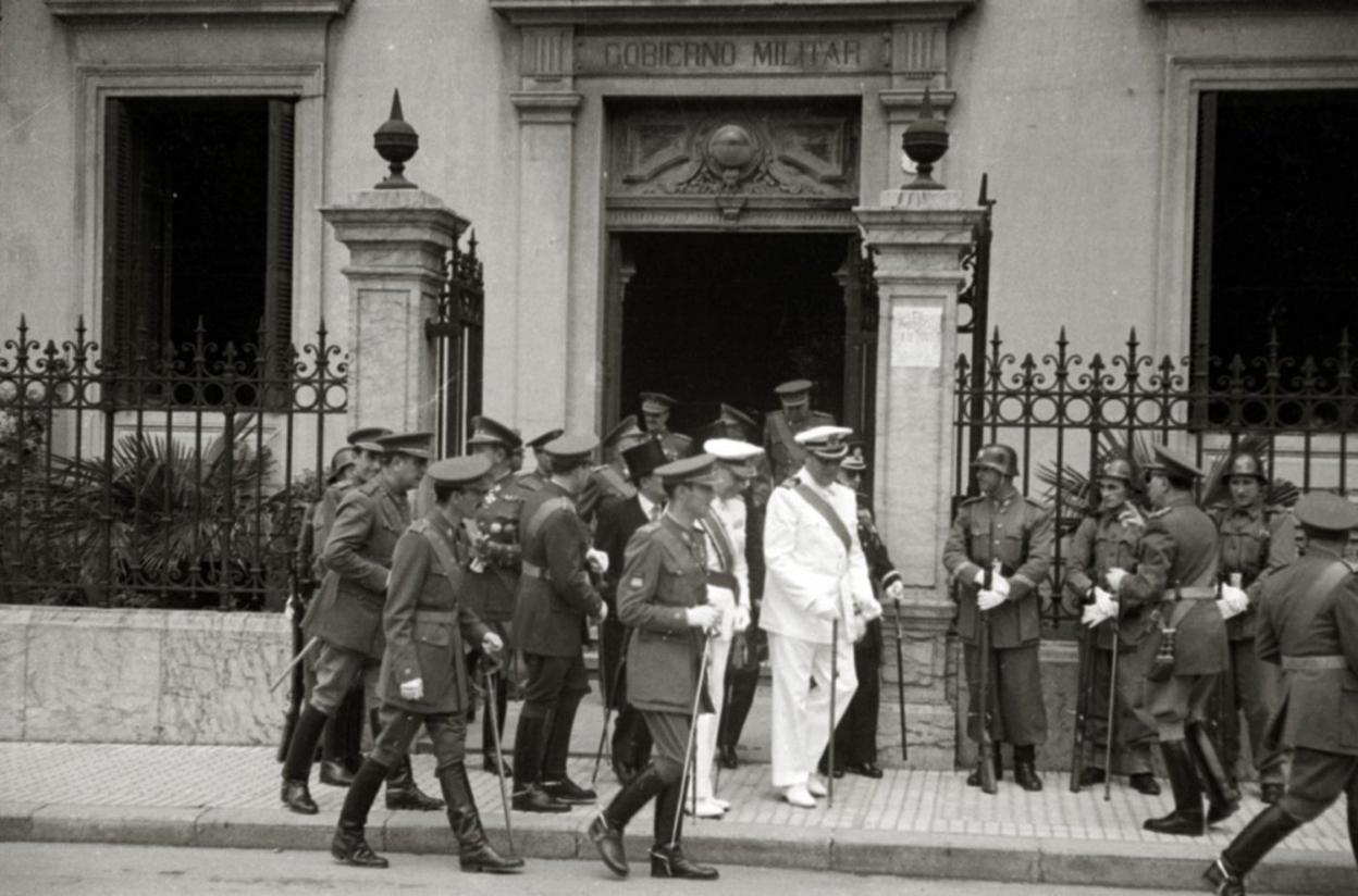 En el Gobierno Militar, actual palacio Goikoa, se llevaron un buen pellizco. 