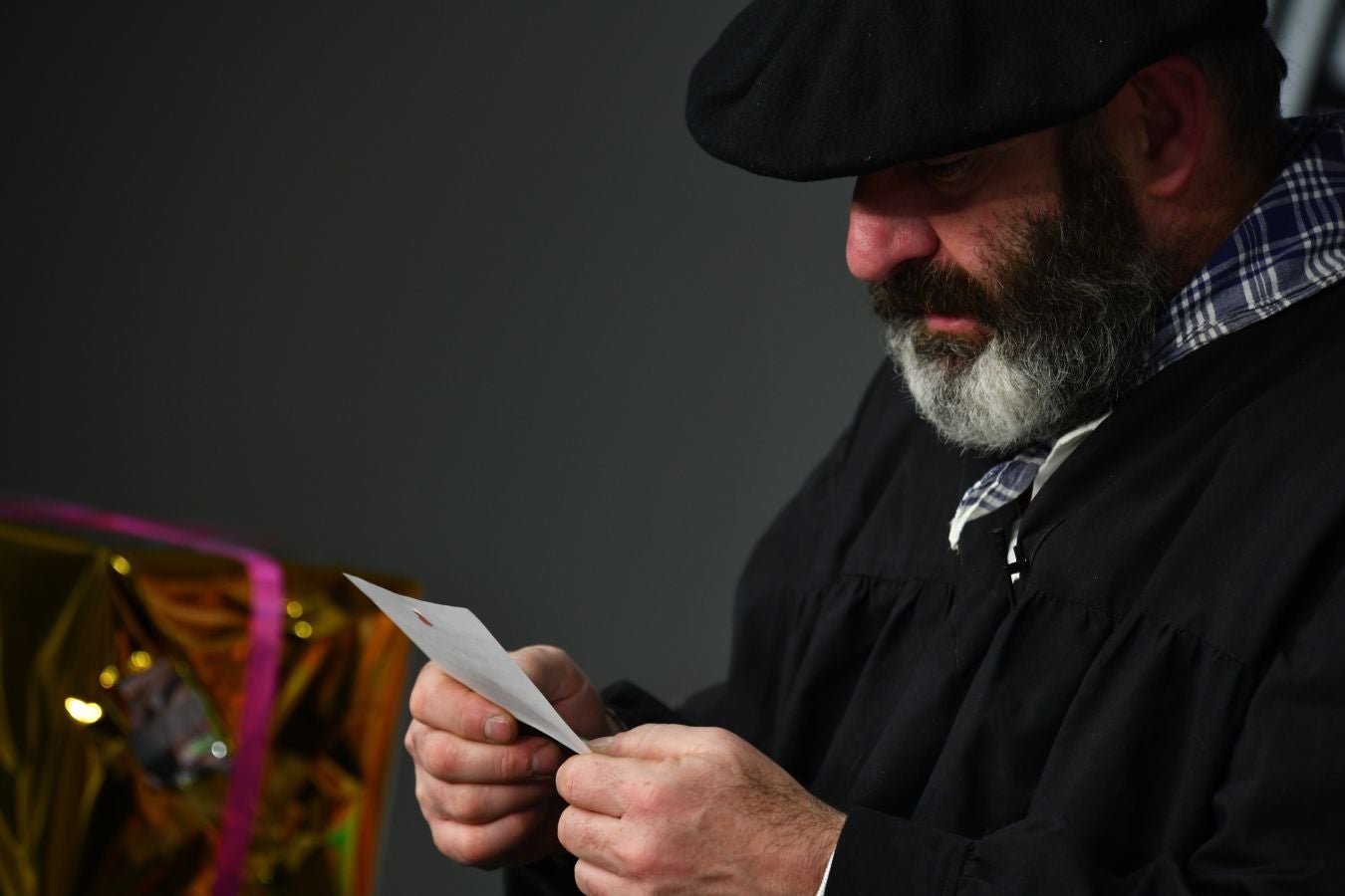 Fotos: Olentzero eta Mari Domingi, El Diario Vasco-n