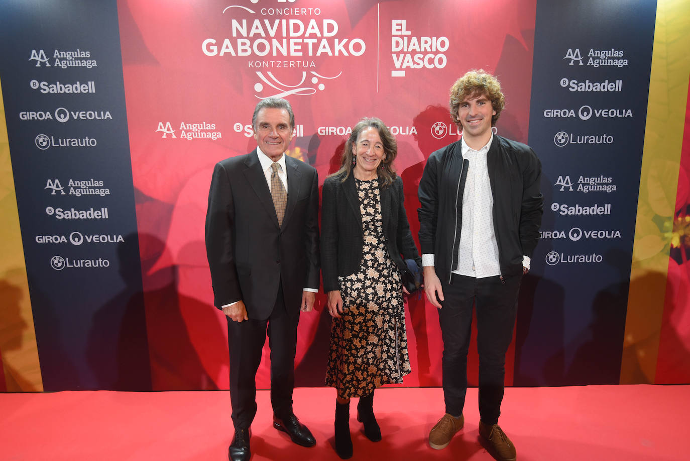 El consejero de DV Fernando Berridi, la concejala de Impulso Económico, Ecología y Salud Pública Marisol Garmendia, y el concejal de Cultura Jon Insausti.