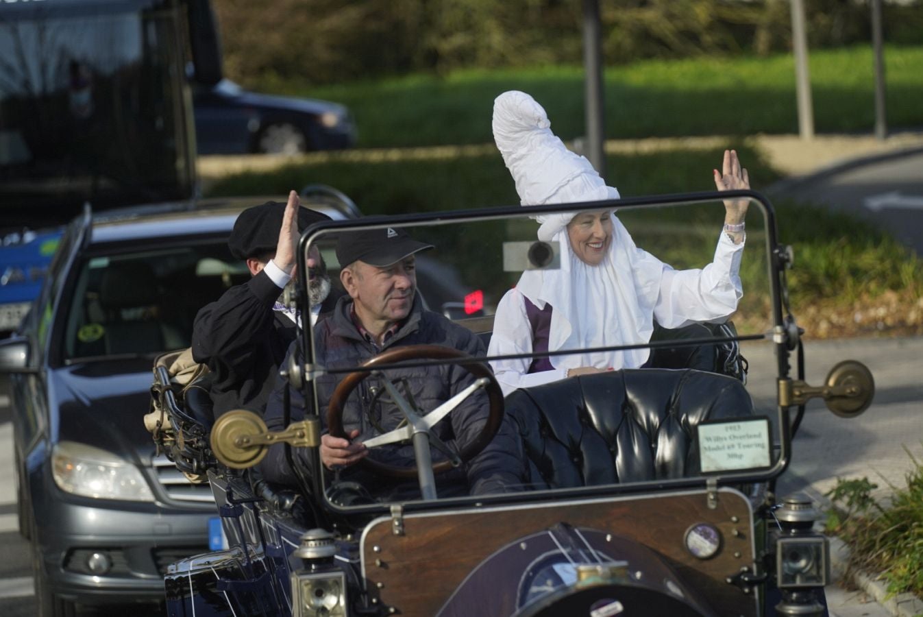 Fotos: Olentzero y Mari Domingui reparten ilusión en Donostia