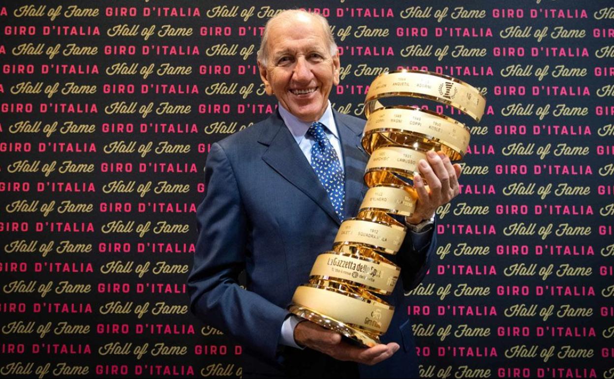 Adorni entró al Salón de la Fama del Giro de Italia en 2019.