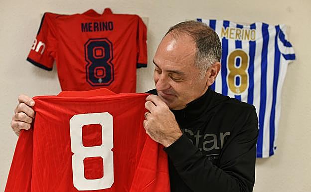 Miguel Merino, exfutbolista profesional y padre de Mikel Merino.