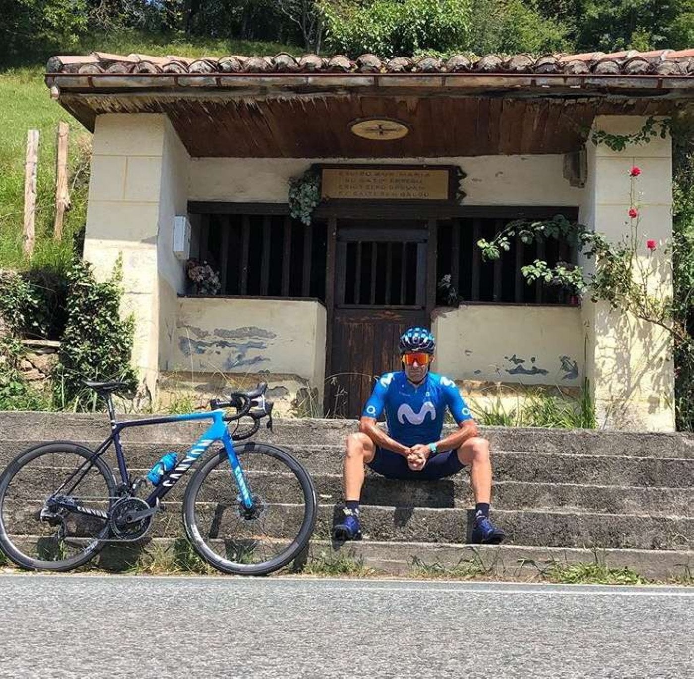 Patxi Vila, en Lizuniaga.