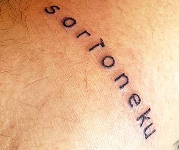 El tatuaje de Faisy.