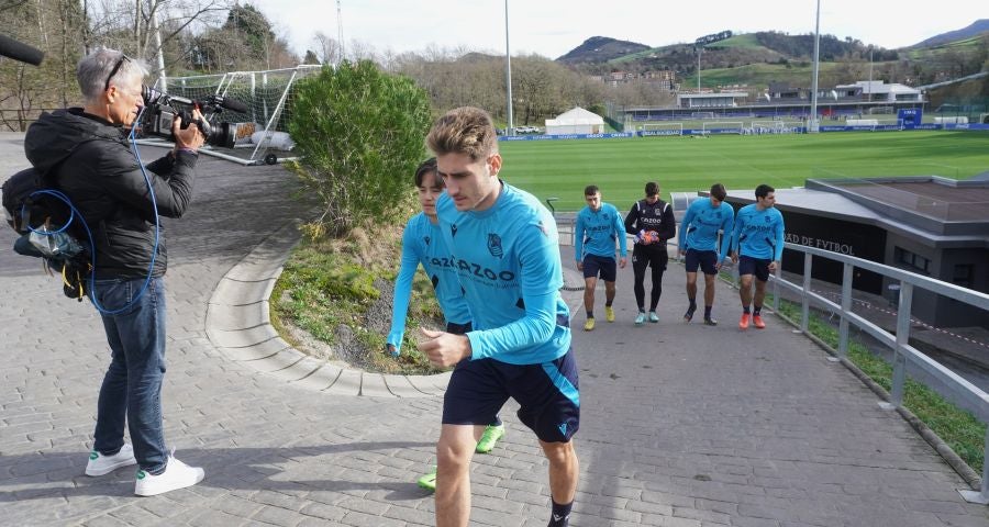 Fotos: Con las pilas bien cargadas para recibir al Osasuna
