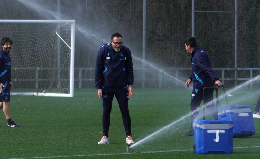 Fotos: Con las pilas bien cargadas para recibir al Osasuna