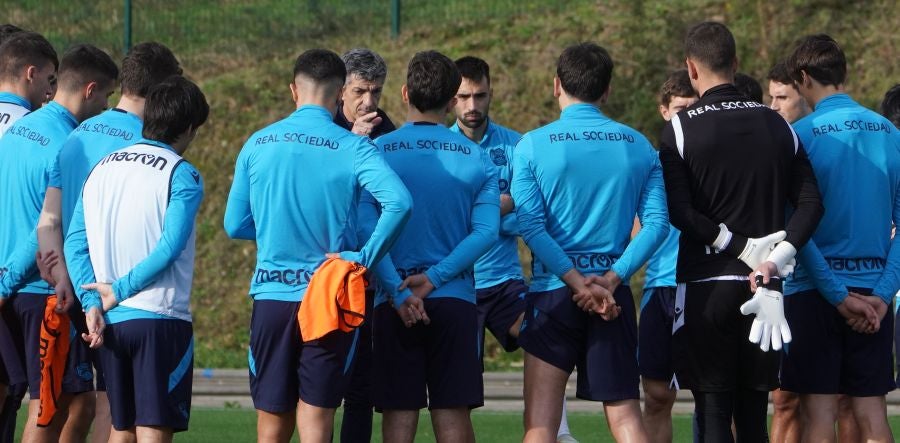 Fotos: Con las pilas bien cargadas para recibir al Osasuna