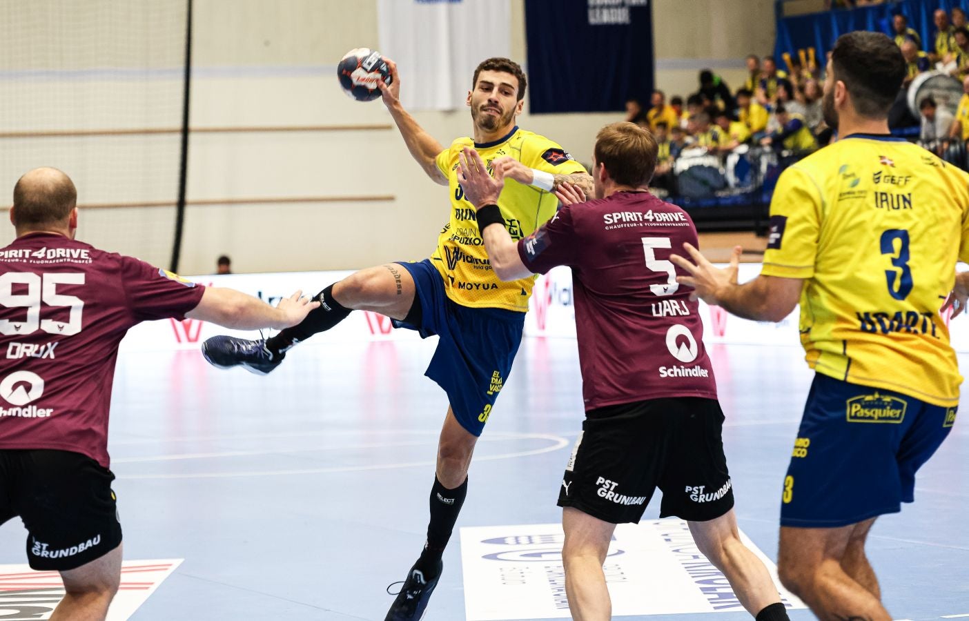 Derrota del Bidasoa Irun ante el Fuchse Berlin