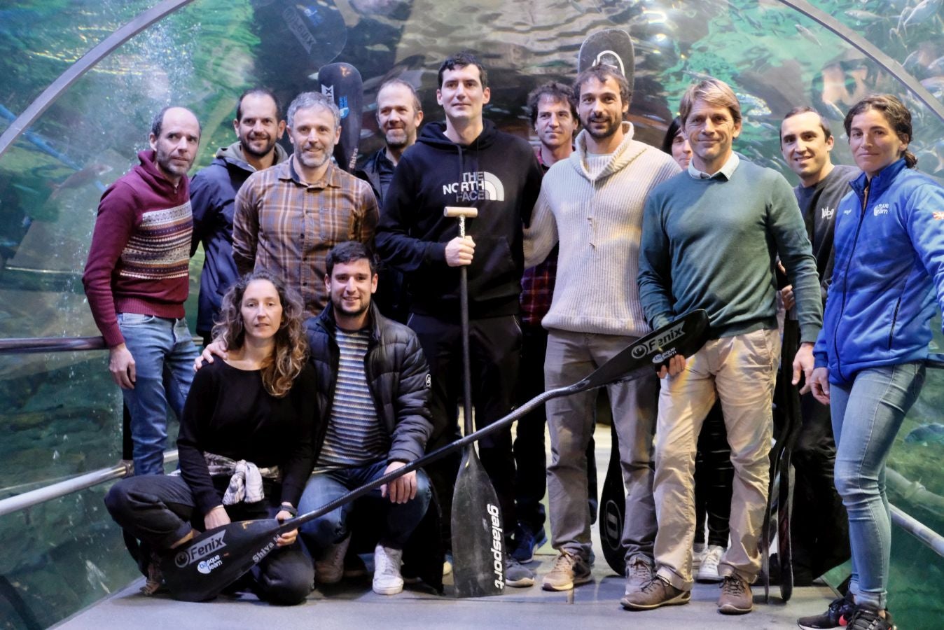 Despedida en familia a Ander Elosegi