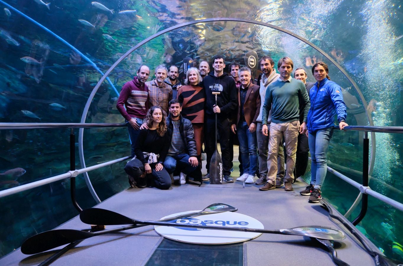 Despedida en familia a Ander Elosegi