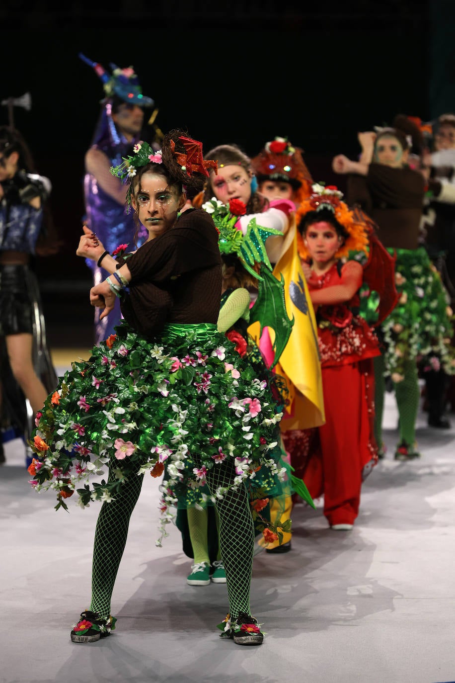 La presentación del Carnaval en Donostia, en imagénes