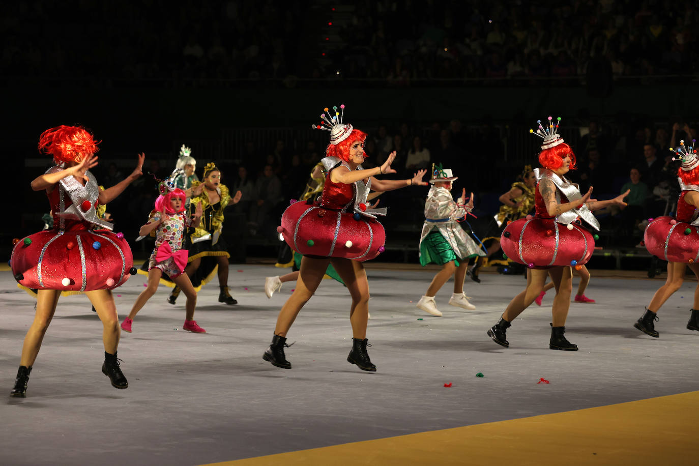 La presentación del Carnaval en Donostia, en imagénes