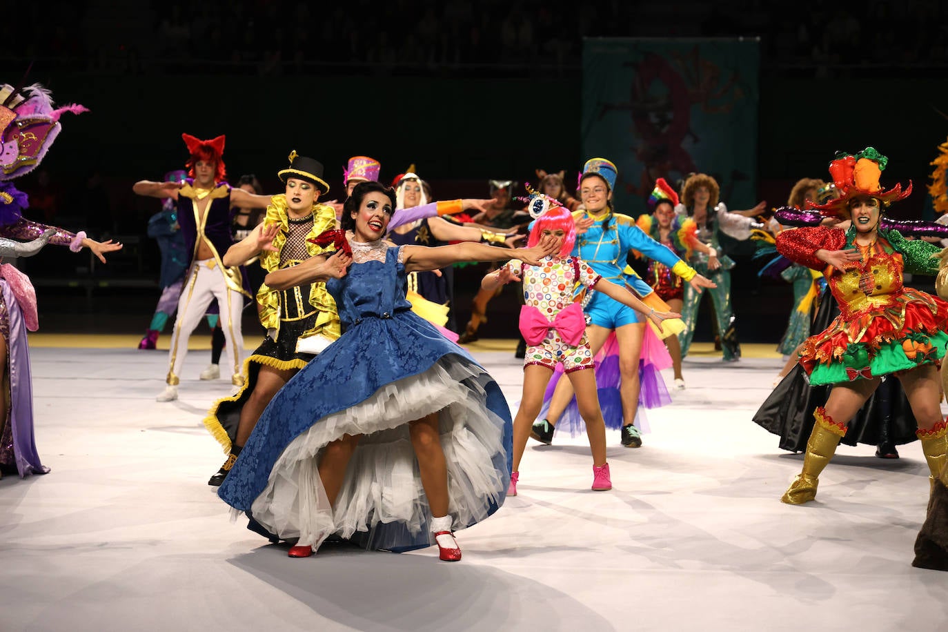 La presentación del Carnaval en Donostia, en imagénes