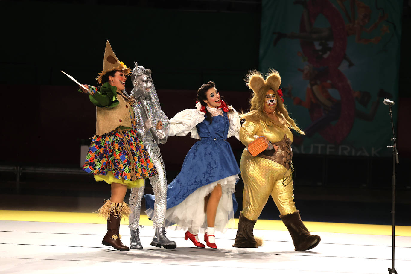La presentación del Carnaval en Donostia, en imagénes