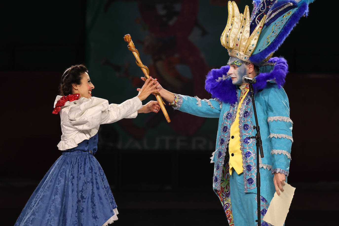 La presentación del Carnaval en Donostia, en imagénes