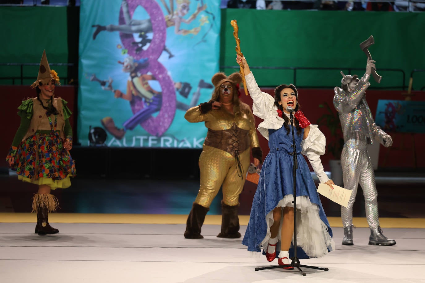 La presentación del Carnaval en Donostia, en imagénes