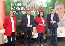 Mónica Pedreira, José Ignacio Asensio, Rafaela Romero y José Antonio Santano.