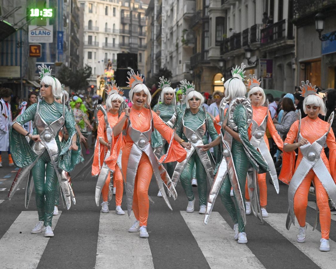 Desfile de Carnaval en San Sebastián
