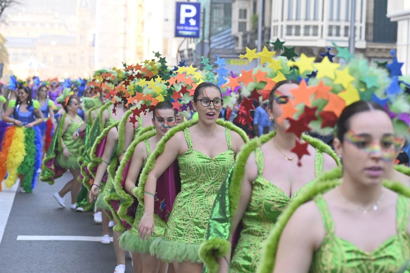 Desfile de Carnaval en San Sebastián