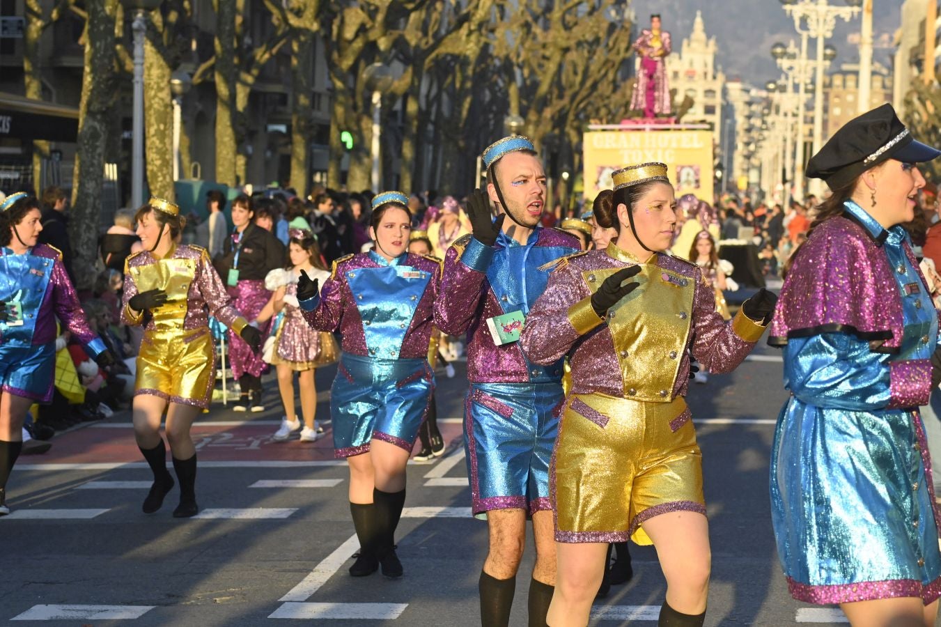 Desfile de Carnaval en San Sebastián
