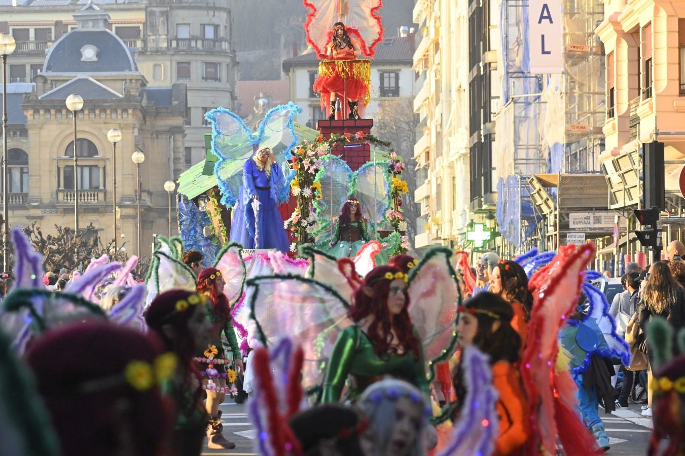 Desfile de Carnaval en San Sebastián