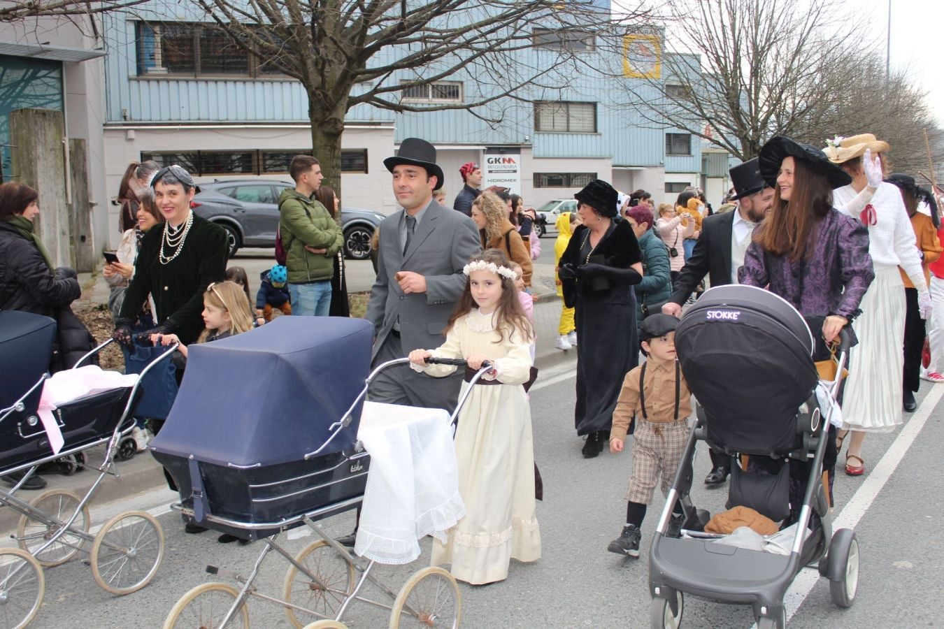 Desfile de Inude eta Artzainak en Astigarraga