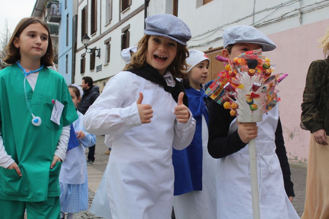 Desfile de Inude eta Artzainak en Astigarraga