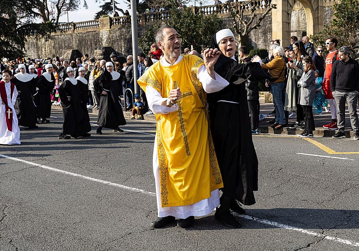 El humor reina en Hondarribia