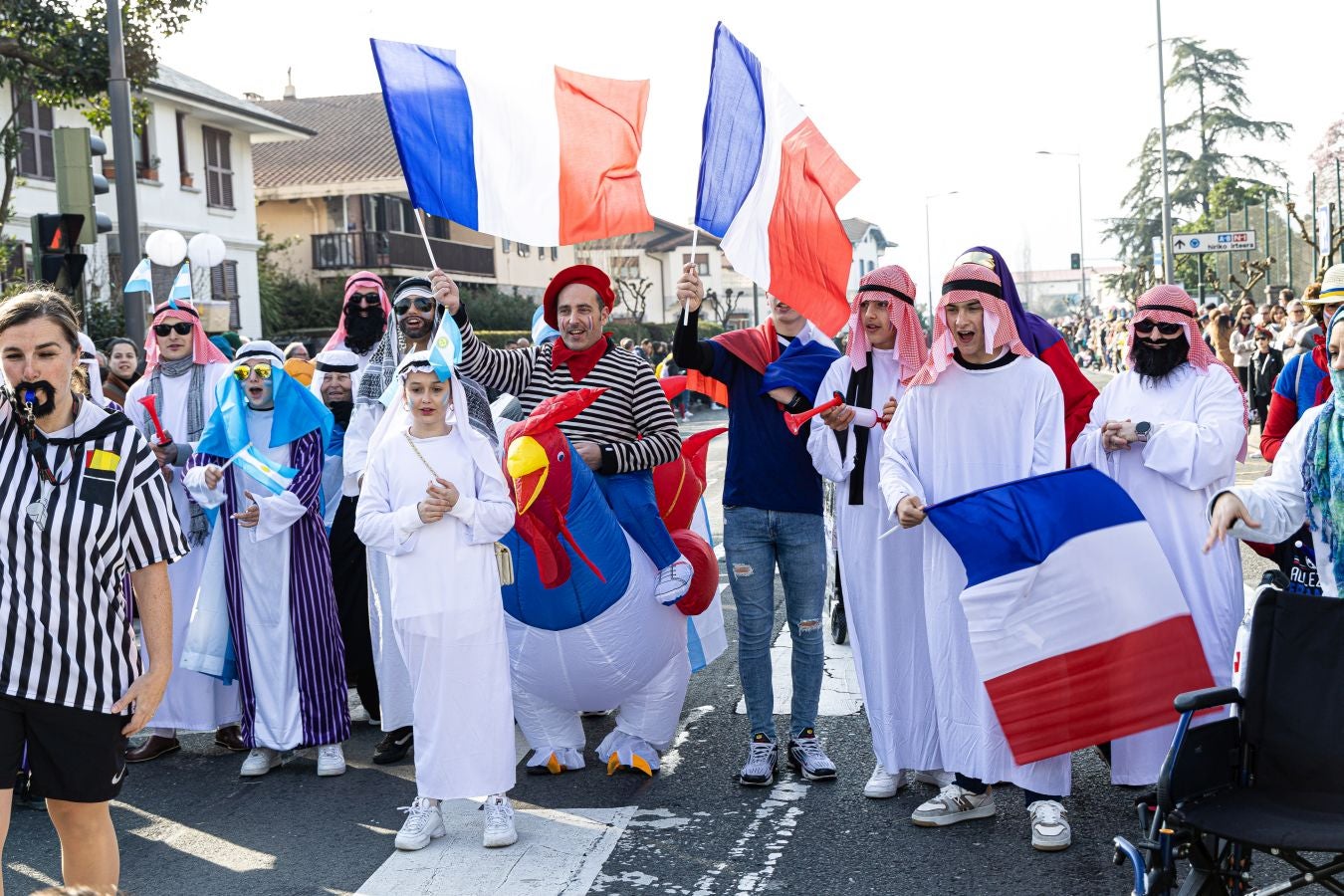 El humor reina en Hondarribia